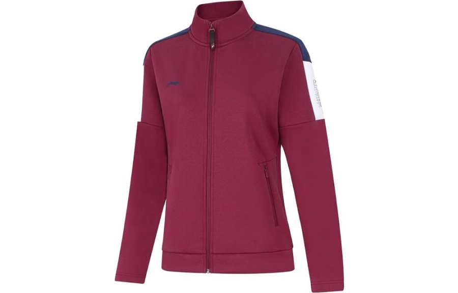 Li-Ning Li Ning Fitness Series Jacket Women's Night Burgundy