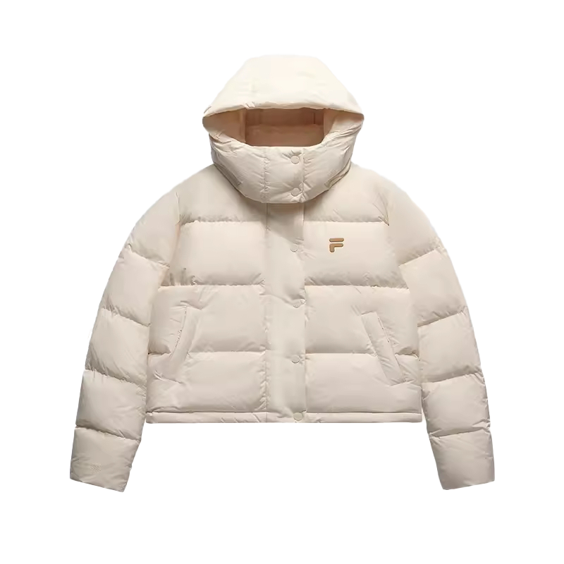 FILA FUSION FOB Down Jacket Women's Wheat Cream