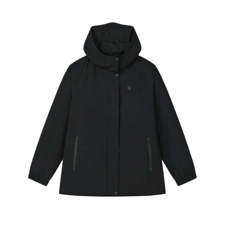 FILA Jackets & Coats Women's Jet Black