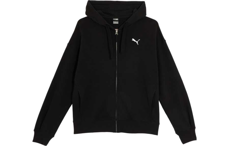 PUMA Jackets Women's Black Hooded Moderate Other