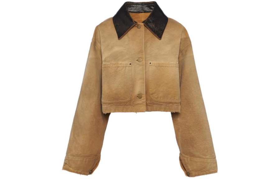 PRADA PRADA SS24 Jackets & Coats Women's Light Umber