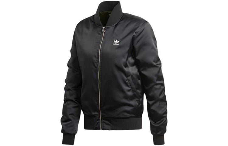 Adidas Adidas Jackets Women's Black Stand Collar Moderate Other