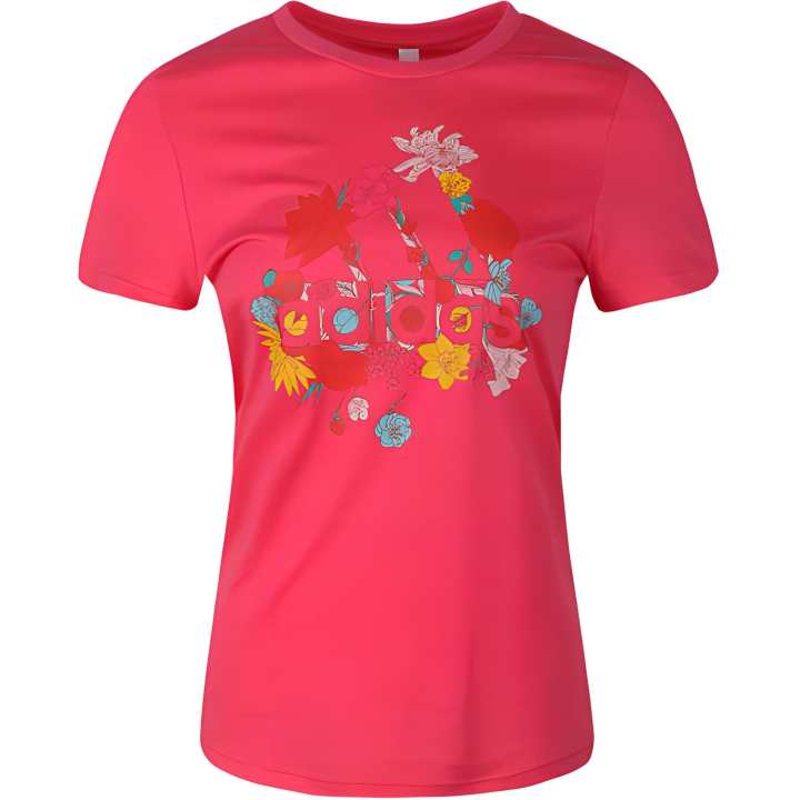 Adidas Adidas Regular T Shirt Women's Red