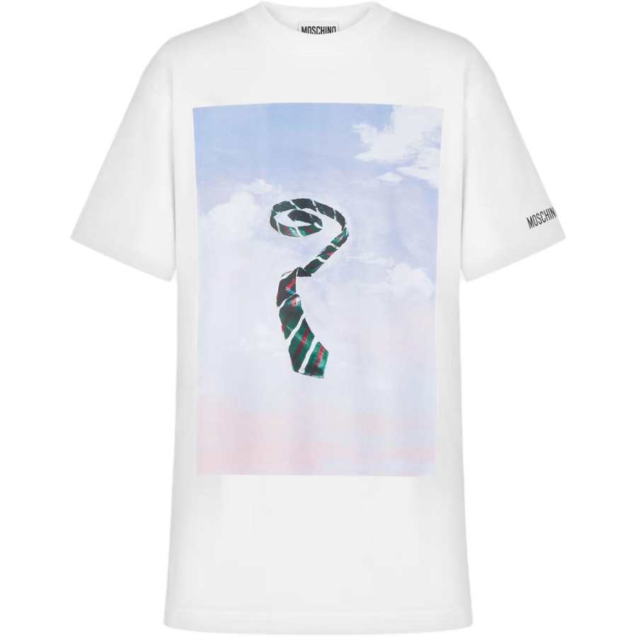 Moschino graphic-print cotton T-shirt