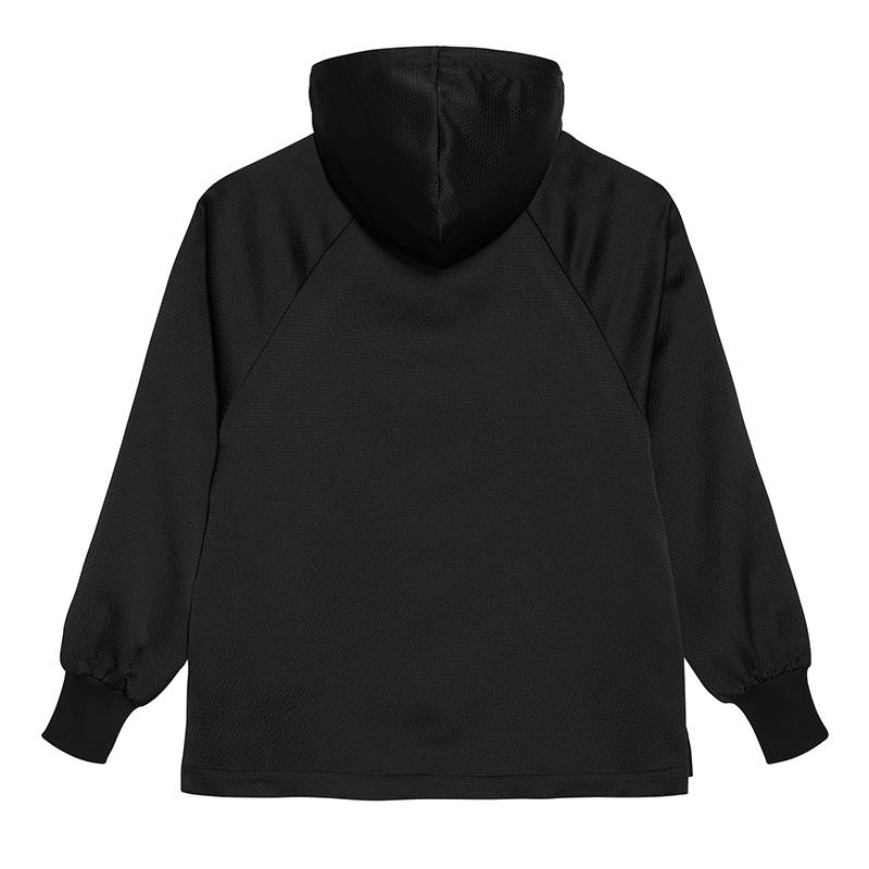 Y-3 textured zipped hoodie