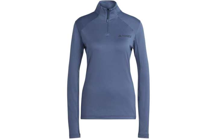 Adidas Adidas W MULTI 1/2 FL Sweatshirt Women's Blue