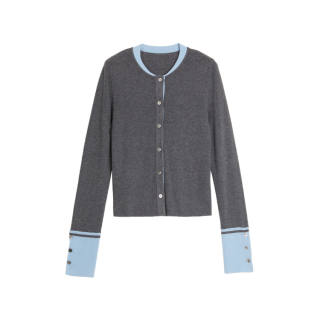 ELLE Knitwear Women's Medium Gray