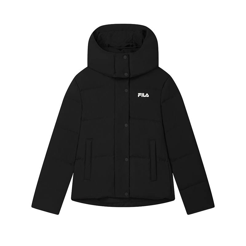 FILA Down Jacket Women's Jet Black