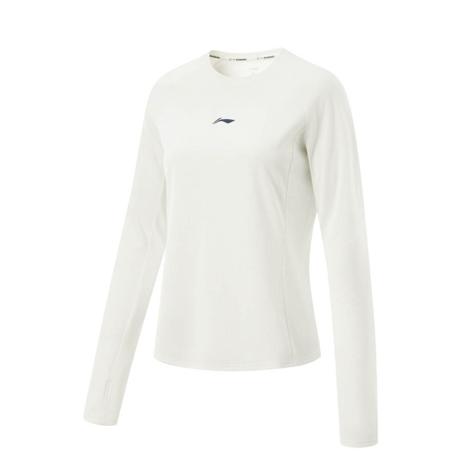 Li-Ning Li Ning Running Collection T Shirt Women's Ivory