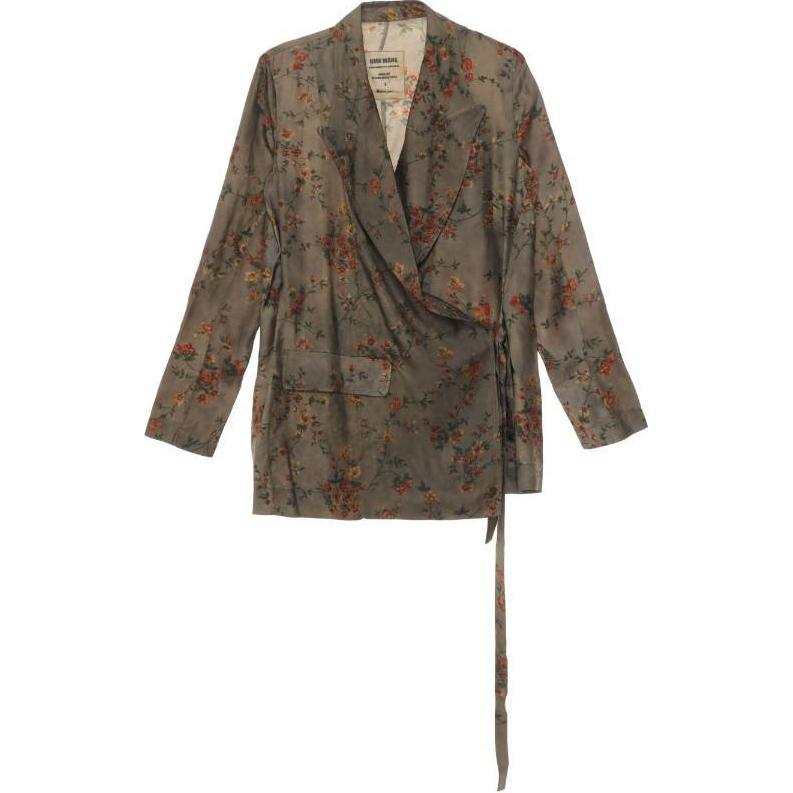 UMA WANG Jackets & Coats Women's Gray Red