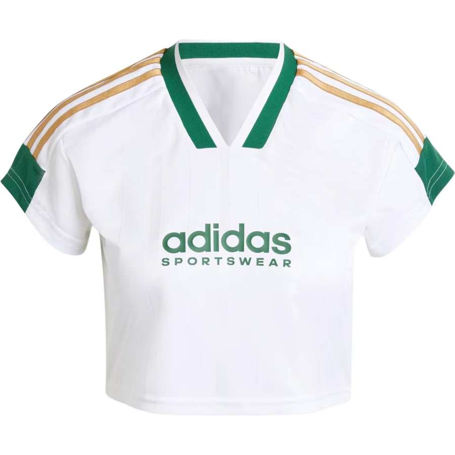 Adidas Adidas Tiro Cut Drop Shoulder Sleeve T Shirt Women's White