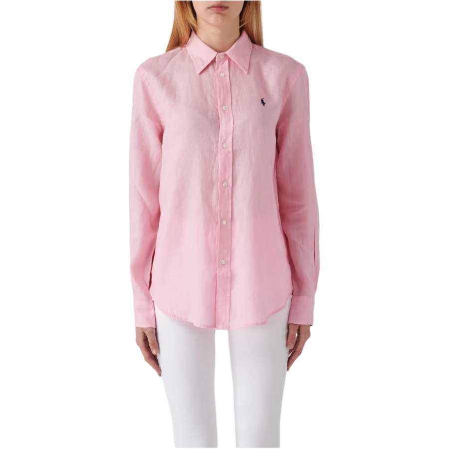 Polo Ralph Lauren Shirt Classic Version Women's Pink