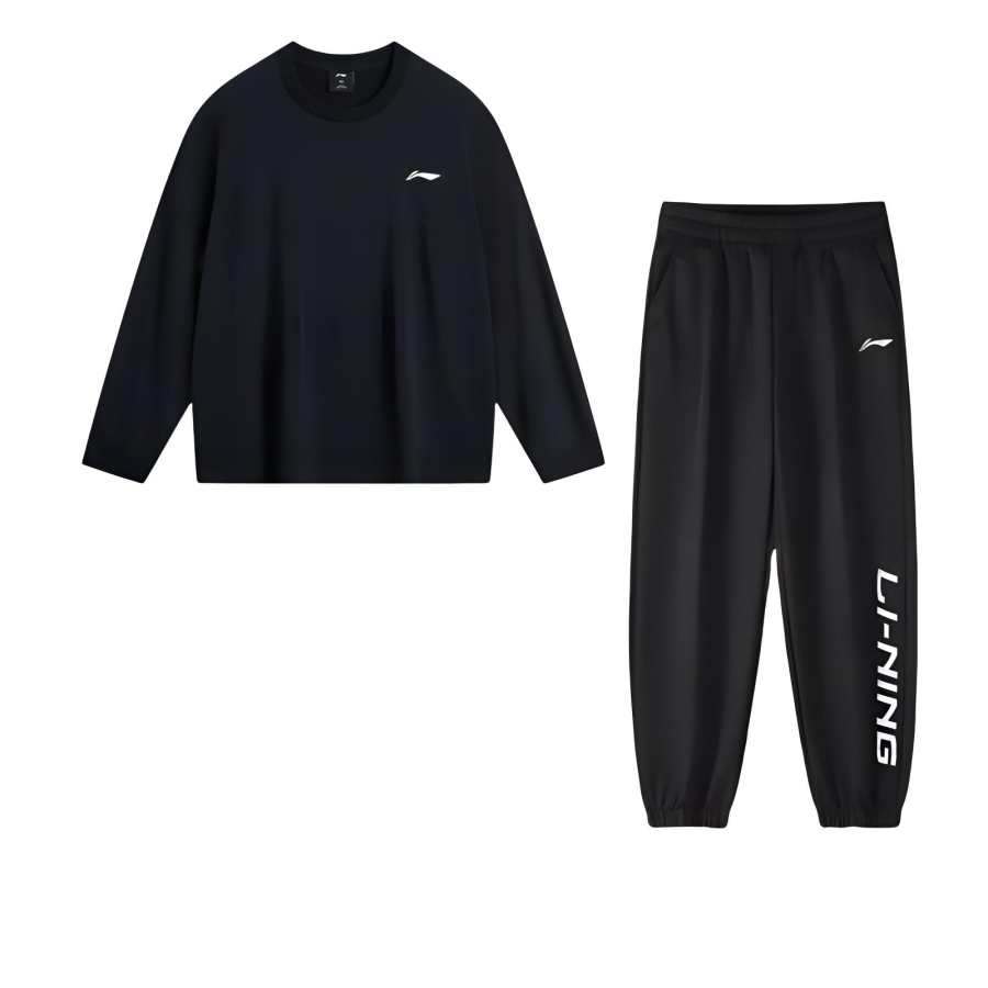 Li-Ning Li Ning Casual Sportswear Unisex Black