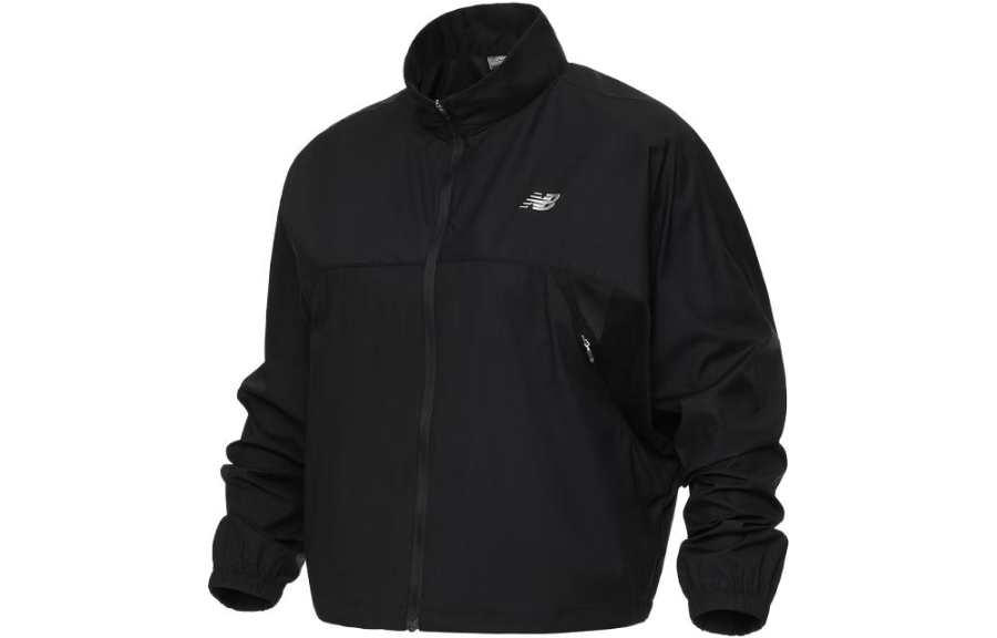 New Balance New Balance Jackets Women's Black Stand Collar Moderate Other