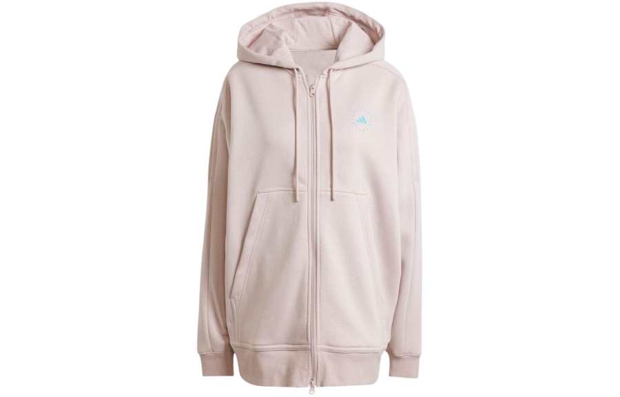 Adidas Adidas Sweatshirts Women's Pink Hooded Moderate Regular