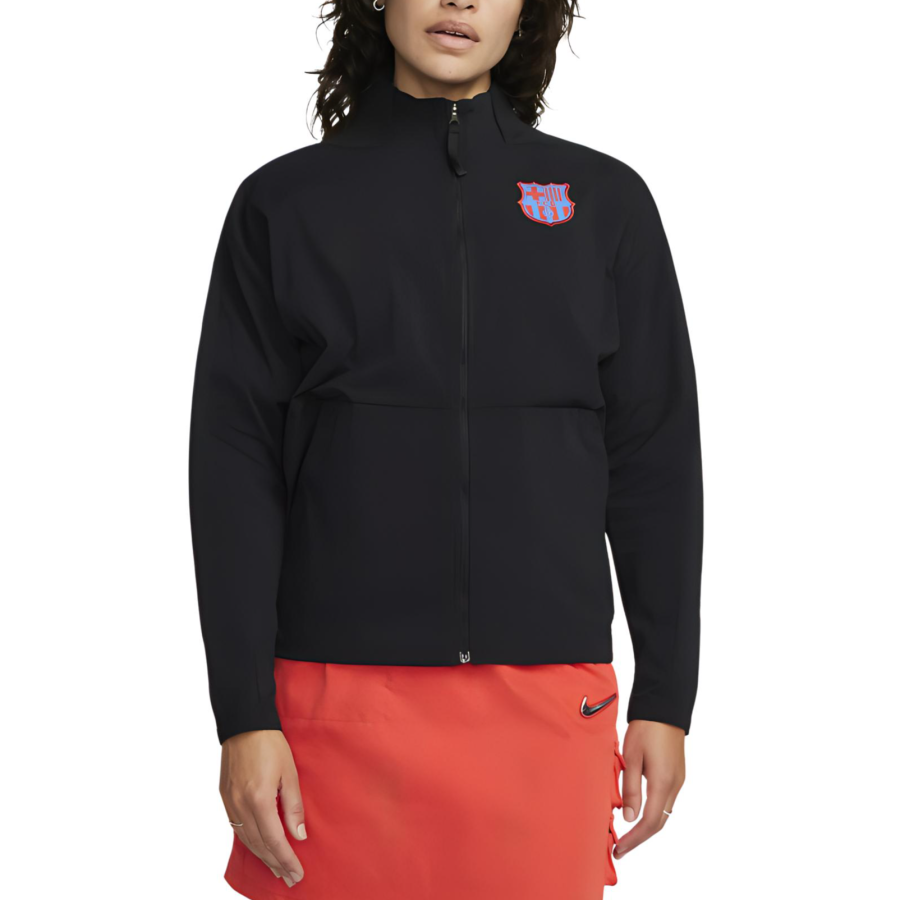 Nike Nike x FIT F.C. Barcelona Jackets & Coats Women's Black Signal Blue