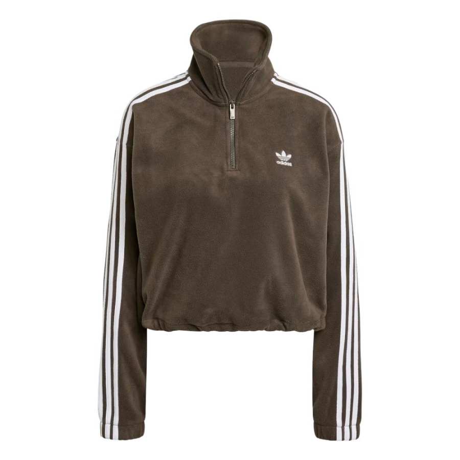 Adidas Originals Polar Fleece Sweatshirt Women's Dark Shadow Olive