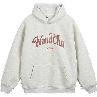NANDCHN Sweatshirts Unisex Hooded Moderate Regular
