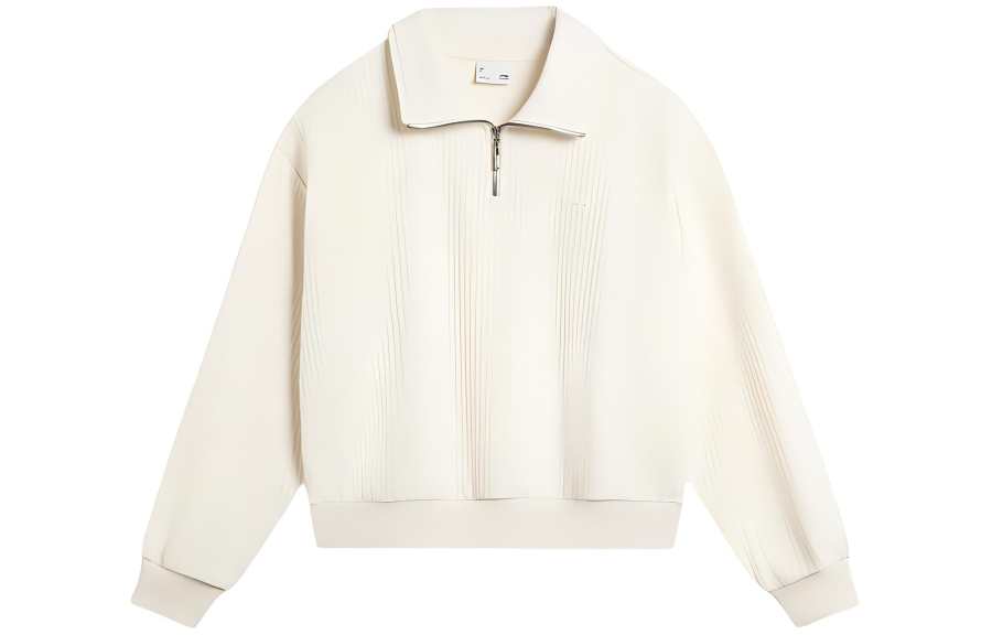 Li-Ning Li Ning Sports Life Collection Sweatshirt Women's Ecru