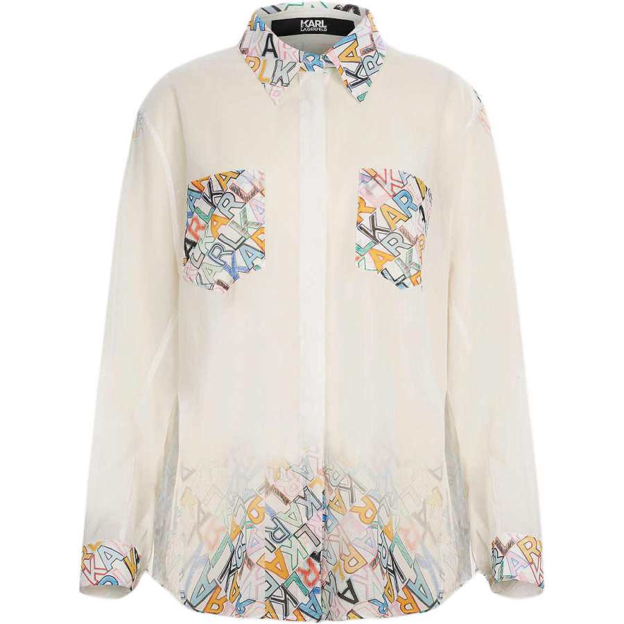 KARL LAGERFELD / Karl Lagerfeld Jeans Shirt Women's White