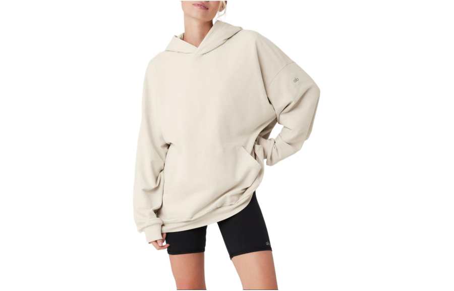 Alo Yoga Sweatshirts Women's Hooded Non Detachable Moderate Other