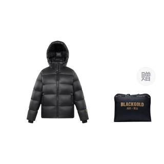 GOLDFARM Down Jacket Unisex Black