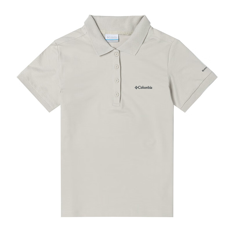 Columbia Polo Shirt Women's Light Gray