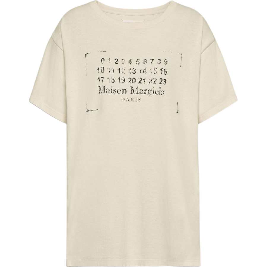 Maison Margiela Logo print Cotton T shirt