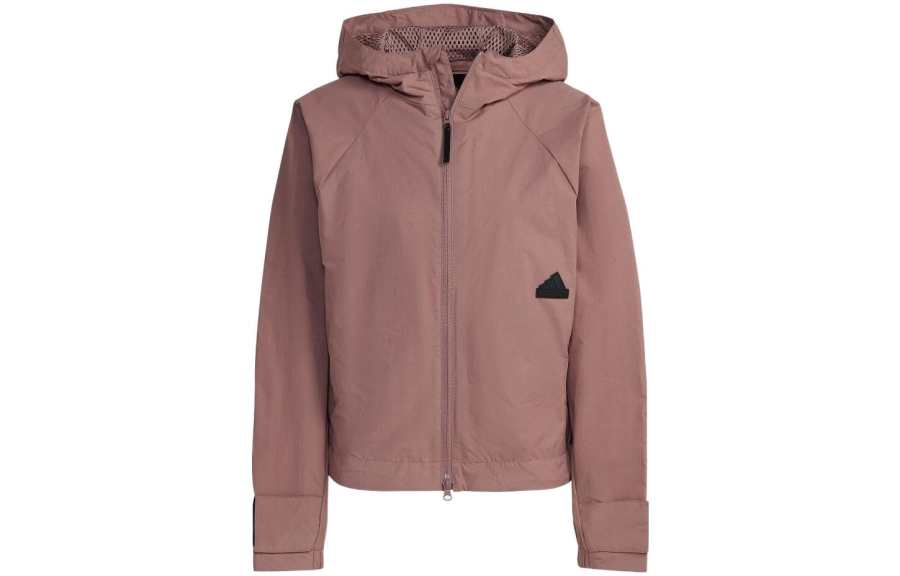 Adidas Adidas Jackets Women's Dirty Pink Hooded Moderate Other
