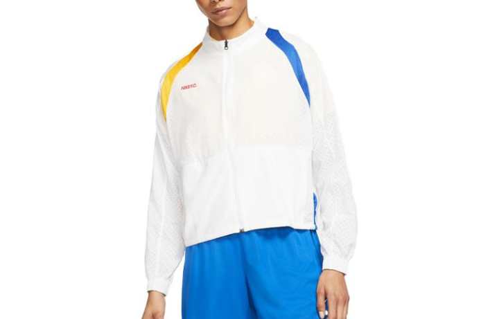 Nike Nike Jackets Women's White/White/University Gold/University Red Stand Collar Moderate Other