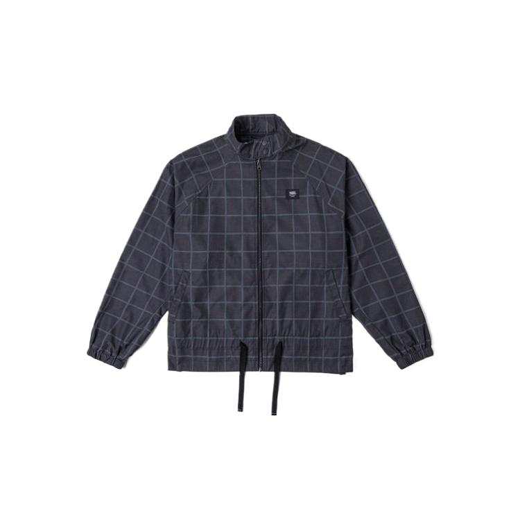 Vans Vans Jacket Stand Collar Coat Women's Black Blue