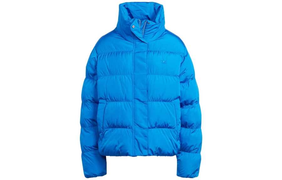 Adidas Originals Trefoil Collection Puffer Jacket Women's Blue