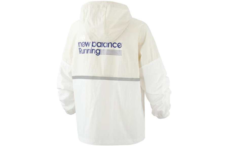 New Balance New Balance Jackets Women's White Hooded Moderate Other