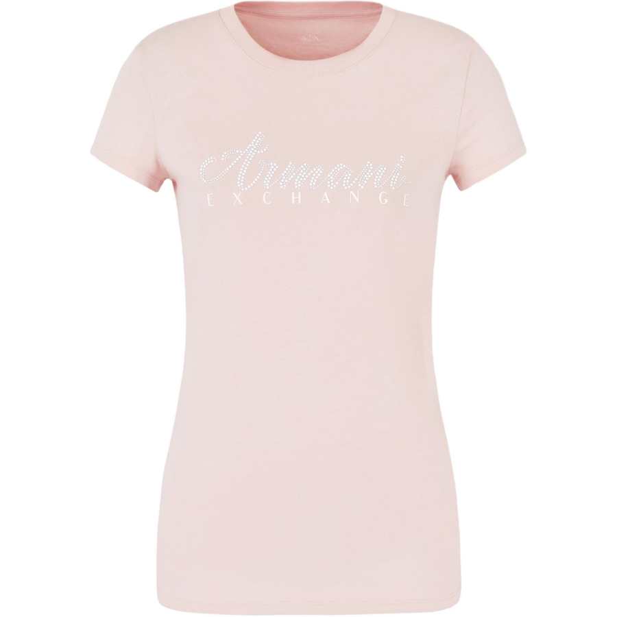 ARMANI EXCHANGE ARMANI EXCHANGEAE FW24 Regular T Shirt Women's Pink