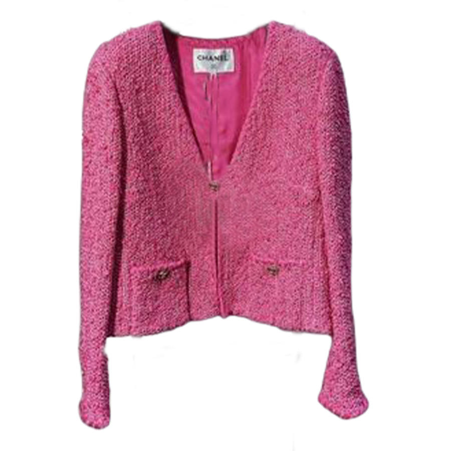 CHANEL Jackets & Coats Women's Pink