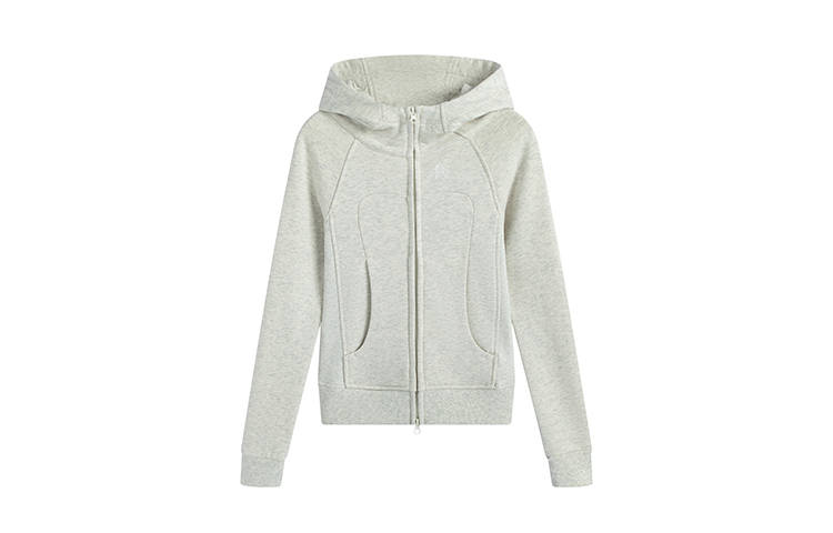 KING PRINCE Sweatshirt Versatile Athleisure, Fall Travel Women's White Heather Gray