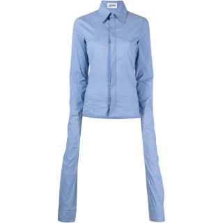 Jean Paul Gaultier Striped Extra-long-sleeve Shirt