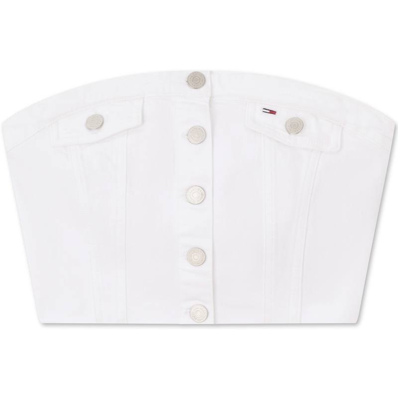 Tommy Hilfiger Strapless Top Women's White