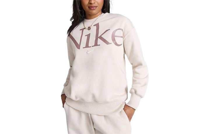 Nike Nike Sweatshirts Women's Pink Crew Neck Moderate Regular