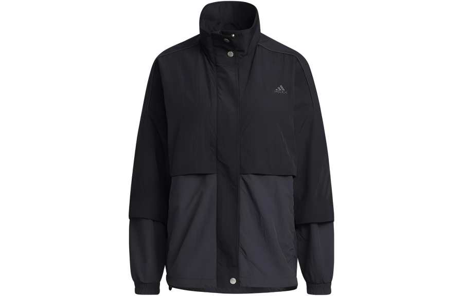 Adidas Adidas Jackets Women's Black Stand Collar Moderate