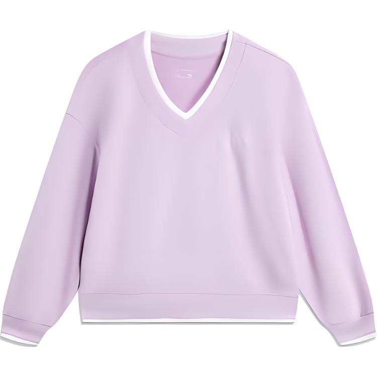 Li-Ning Li Ning Sports Life Collection Knitwear Women's Dusk Purple