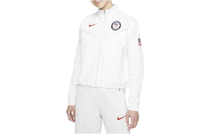 Nike Nike Jackets Women's White Stand Collar Moderate Other