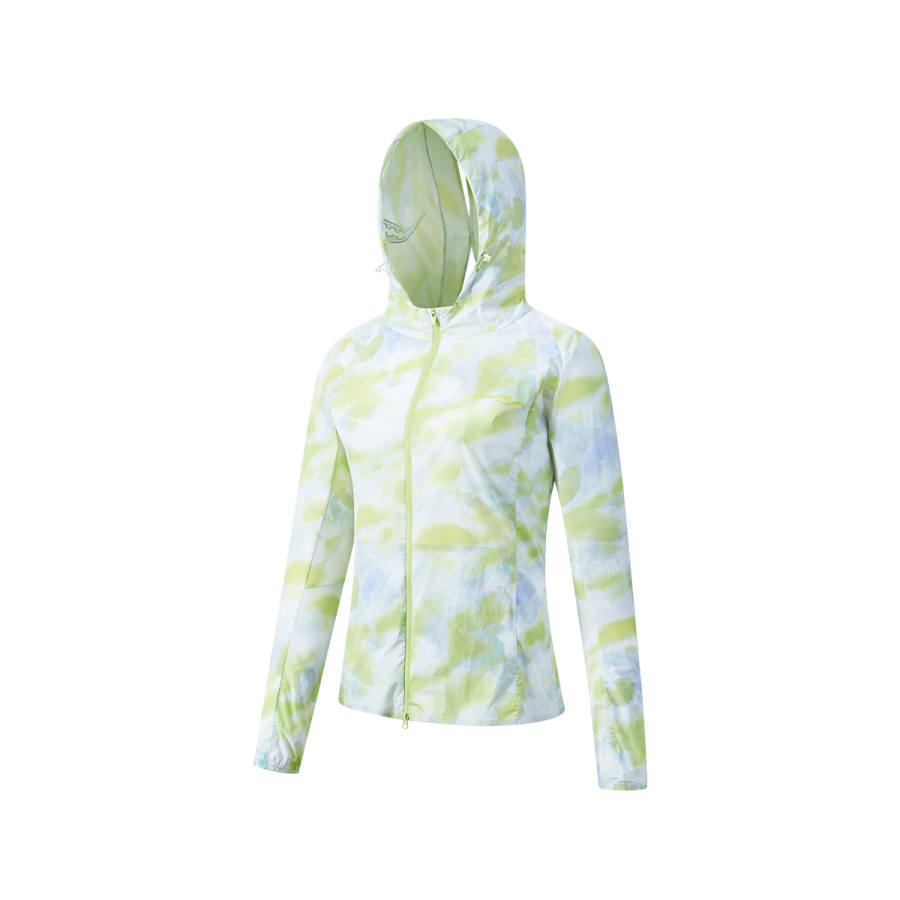 Saucony Jackets & Coats Women's Cyan Purple Blended