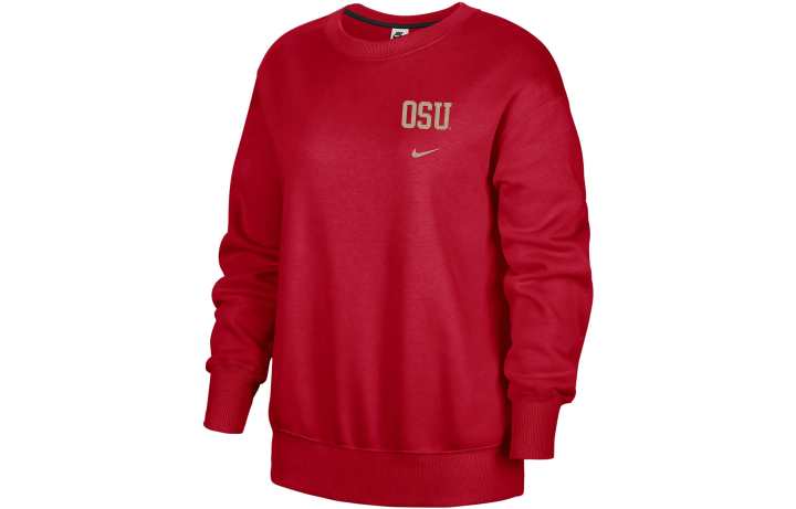 Nike Nike Ohio State Club Fleece Sweatshirt Women's University Red