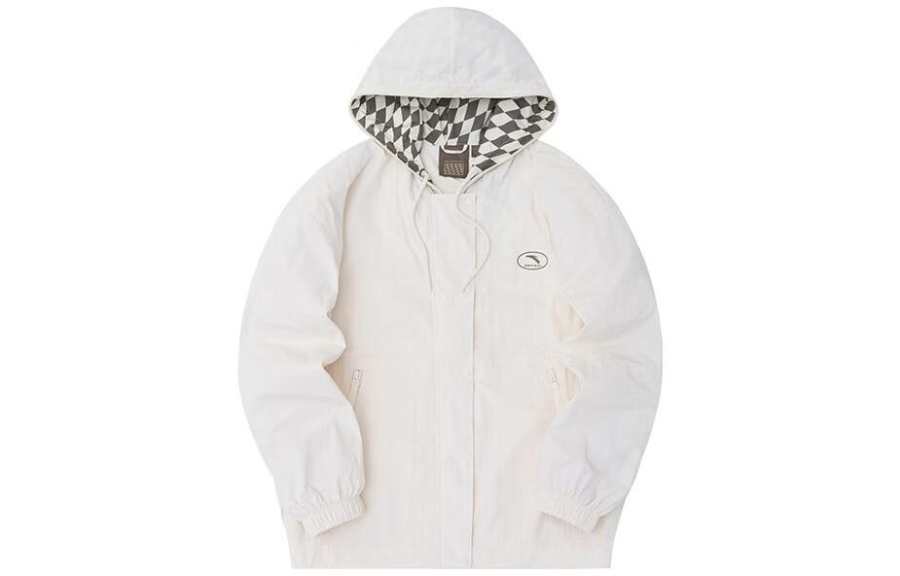 ANTA Life Collection Jackets Women's Corn White Hooded Moderate Other