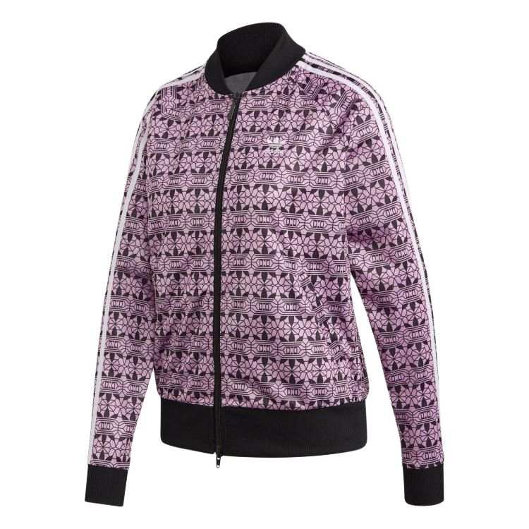 Adidas Originals Trefoil Jackets & Coats Women's Magical Berry Red/Black