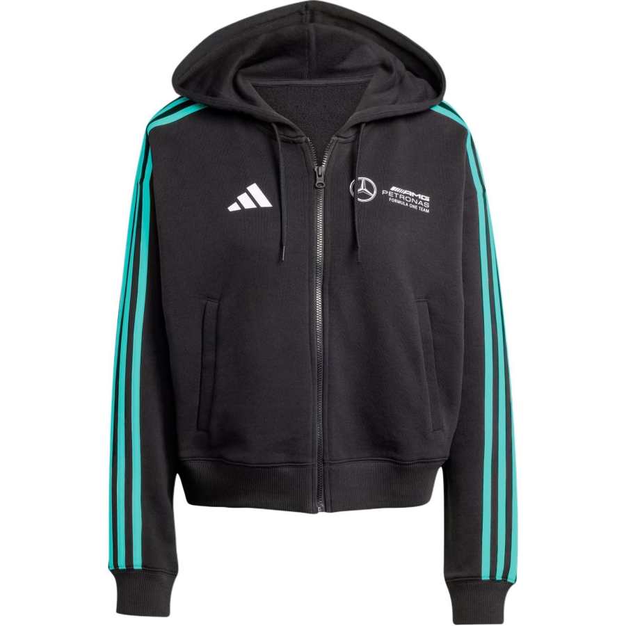 Adidas Adidas x MERCEDES AMG PETRONAS F1 TEAM Jacket Women's Black/White