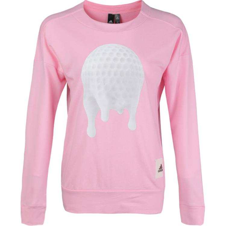 Adidas Adidas Sweatshirts Women's Red Crew Neck Moderate