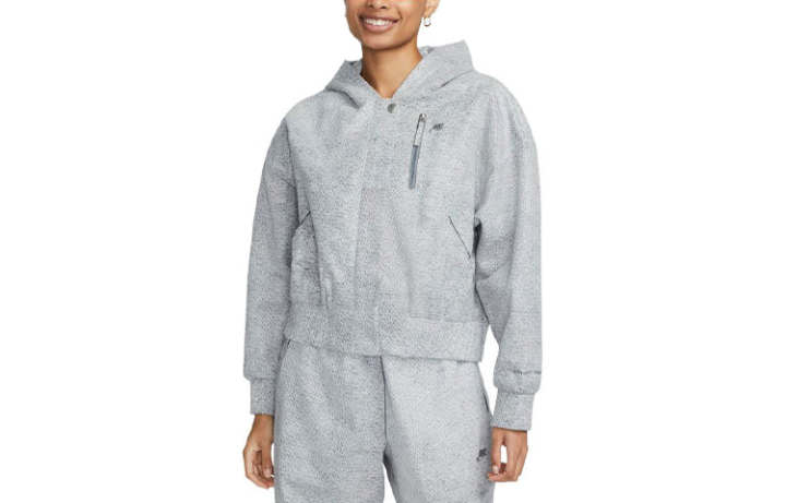 Nike Nike Jackets Women's Smoke Gray Hooded Moderate Other