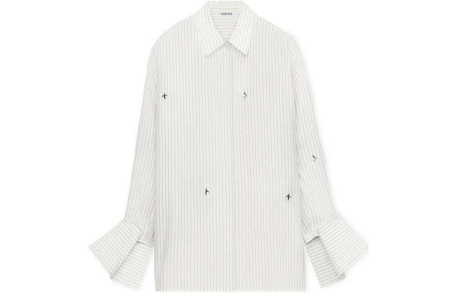 Loewe x Suna Fujita pinstripe shirt